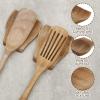 3 Pcs Wood Spoon Multifunctional Spoon Holder Elegant Utensil Practical Accessory for Stovetop and Counter view 4