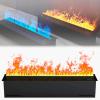 Atomized Fireplace, 3D Water Vapor Electric Fireplace with Adjustable Multicolor Flame Colors, Automatic Water Filling, App, Remote, Touch Control, 3mm Ultra-thin Panel,1200mm view 1