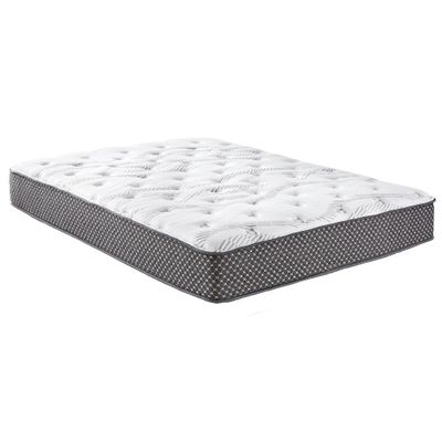 10" Quilted Hybrid King Mattress, Medium Firm, 80" L x 76" W x 10" H, Weight: 88 lbs