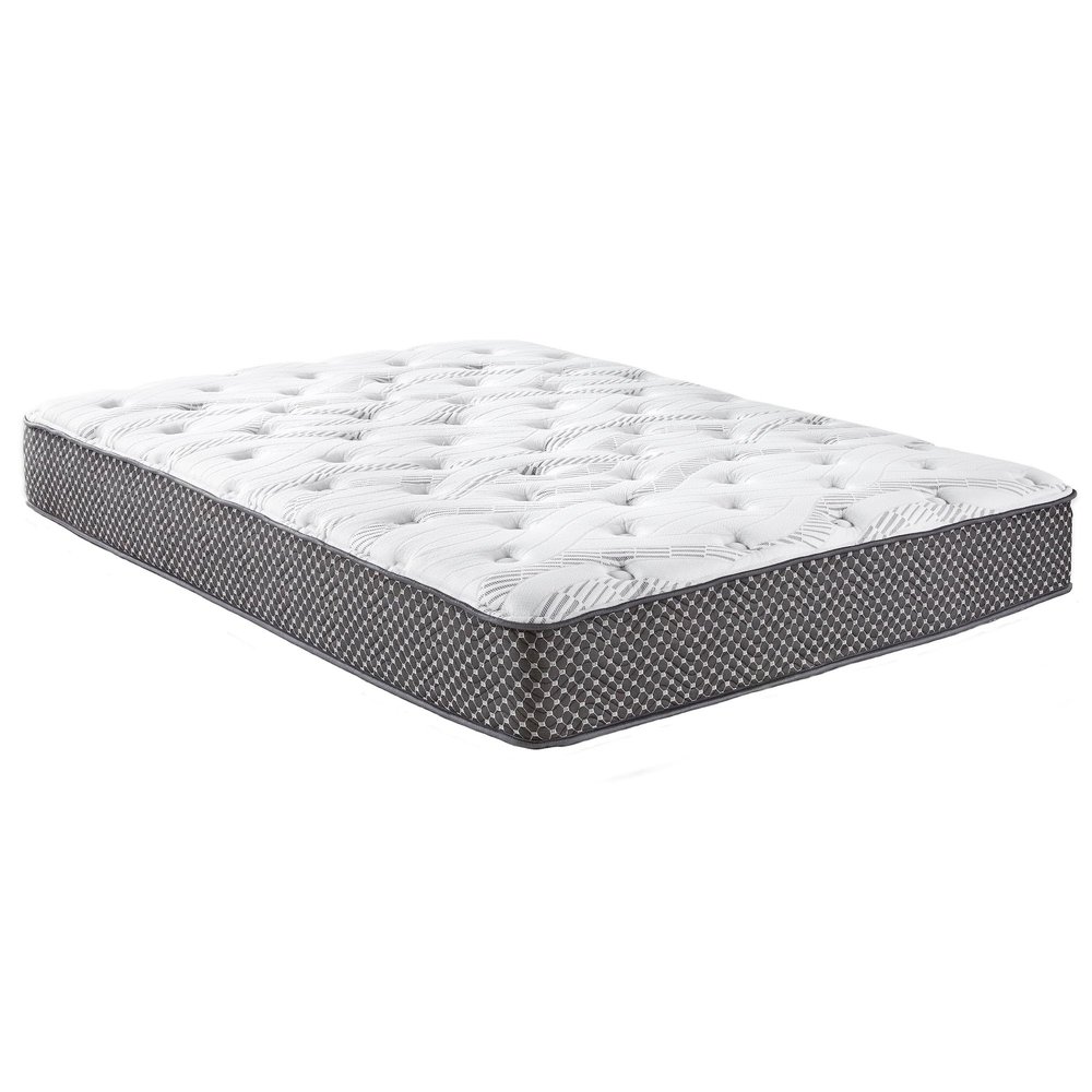 10" Quilted Hybrid King Mattress, Medium Firm, 80" L x 76" W x 10" H, Weight: 88 lbs