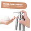 304 Stainless Steel Foaming Soap Dispenser Bottle Portable Pump Lotion Bottle for Home Hotel and Spa Use Creative Shampoo and Liquid Dispenser view 4