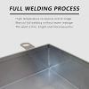 304 Stainless Steel Air Conditioner Tray Drip Pan External Unit Water Tray air Conditioner Portable Ac Drain Drip pan Oil DripPans ac Water Catcher(30x50cm(12x20in)) view 4
