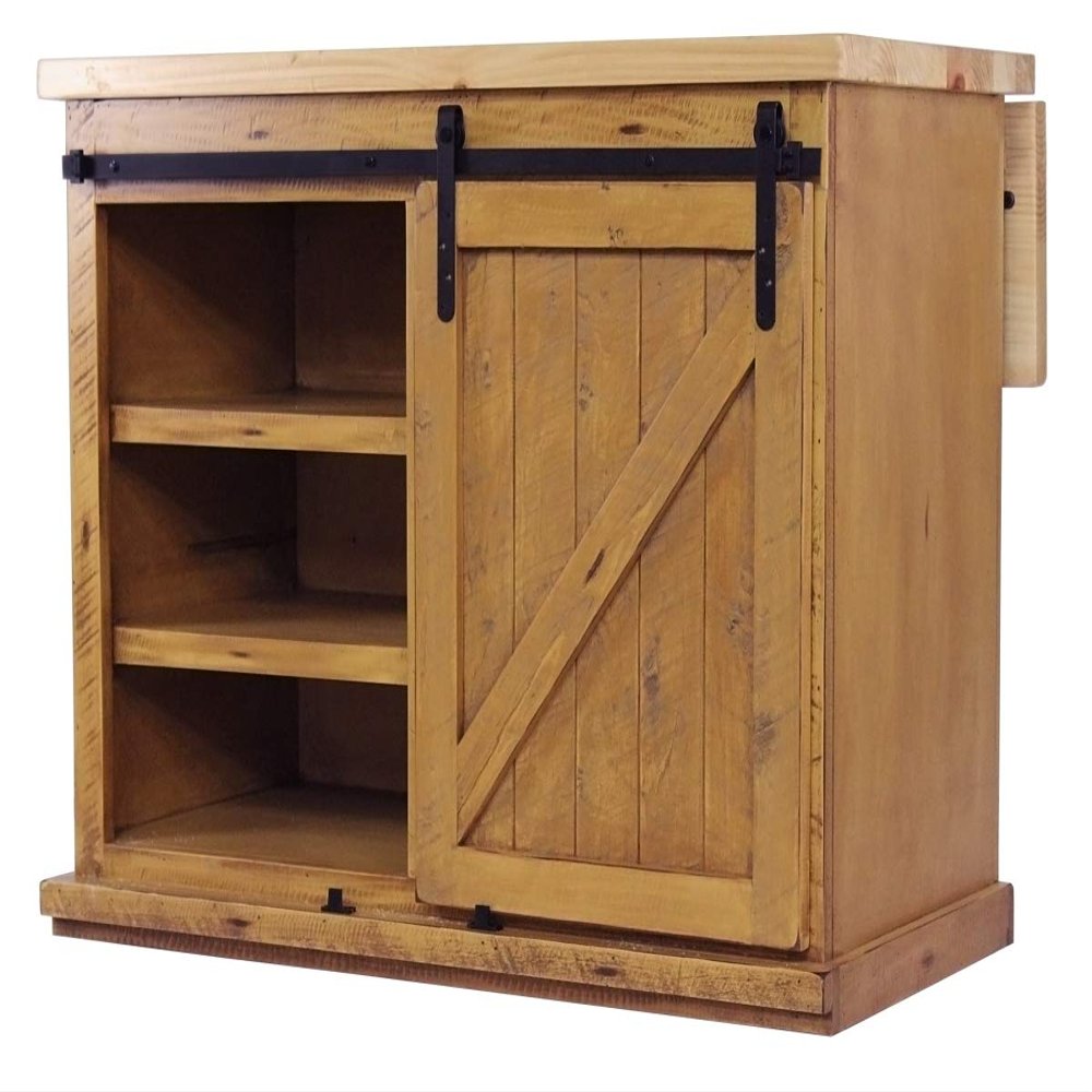 Rustic Pastoral Kitchen Island Rustic Grey