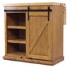Rustic Pastoral Kitchen Island Rustic Grey view 1