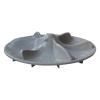 WWJYJKUK Washing Machine Pulsator Turntable Chassis Water Leaf for midea MB70-8000DQCS MB75-8000D(G) Washer Roulette Accessories 1PC view 4