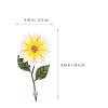 HAKIDZEL Flower Shape Hanging Hook Iron Art for Towels Bags Garden Wall view 2