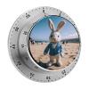 Beach Rabbit Kitchen Timers for Cooking 60 Minute Wind Up Timer Visual Mechanical Timer with Loud Alarm, No Batteries Required, Magnetic Backing, Manual Countdown Timers for Classroom Gym view 1