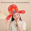 EPIPHQNY Top Hat, Elegant Red Groom Hat Soft Plush Traditional Hats for Wedding Ceremony Comfortable Breathable Heagear view 4