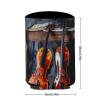 12OZ Can Cup Sleeves,Violin And Celloprinted Insulated Beer Can Sleeves,Reusable Elastic PVC Composites Drink Sleeves for Cold And Hot view 3
