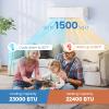 ARLIME 23000 BTU Mini Split AC, Wifi Enabled Air Conditioner view 2