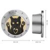 Black Cat Kitchen Timers for Cooking 60 Minute Wind Up Timer Visual Mechanical Timer with Loud Alarm, No Batteries Required, Magnetic Backing, Manual Countdown Timers for Classroom Gym view 2