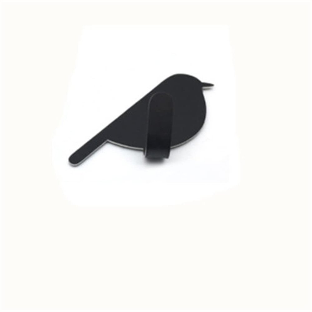 TEOYETTSF 2pcs Wall Hanger Hanger Keychain Bird Hook Stainless Steel Living Room Bedroom Wall Hook(D)