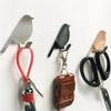 TEOYETTSF 2pcs Wall Hanger Hanger Keychain Bird Hook Stainless Steel Living Room Bedroom Wall Hook(D) view 4