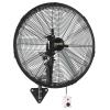 24'' Outdoor Wall Mount Fan, 4 Speed Oscillating Wall Fan with All Sealed Brushless DC Motor, Heavy Duty Industrial Fans, Waterproof Fans for Patios, House, Garage, Commercial, Warehouse, Factory view 1