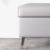 Jingzai202405 Shoe Bench Shoe Stool for Home Use Doorway Storage Stool Entry Shoes Stool Storage Stool Bedside Stool Sofa Stool Long Stool can be Storage Entryway Bench(Gold,110cm) view 4