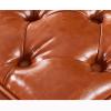 LICONG-2019 End Stool Brown Retro Bedroom Decorative Bench Wooden Simple Bedside Bench Upscale PU Leather Sofa Bench Long Bench view 3