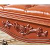 LICONG-2019 End Stool Brown Retro Bedroom Decorative Bench Wooden Simple Bedside Bench Upscale PU Leather Sofa Bench Long Bench view 4