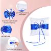 Psyqtsuary Ring Bearer Pillow, Heart Diamond Ring Cushion, Wedding Rings Pillow Blue Rings Holder for Wedding Party Weddings Ceremony Proposal view 3