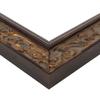 Frame for Samsung Frame TV - 55 inch. 2.63 inch Frame is Antique Gold Samsung the Frame TV and Pro (Fits 2021-2025 Frame TV, 55 inch) WOMTVF-8133496-27.9375x48.75_ST view 4