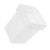 Cabilock Toilet Brush Holder Ceramic Bathroom Plunger Cup for Efficient Cleaning Small Slip Frosted Finish for Bathroom Storage and Organization view 1