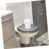 Cabilock Toilet Brush Holder Ceramic Bathroom Plunger Cup for Efficient Cleaning Small Slip Frosted Finish for Bathroom Storage and Organization view 4