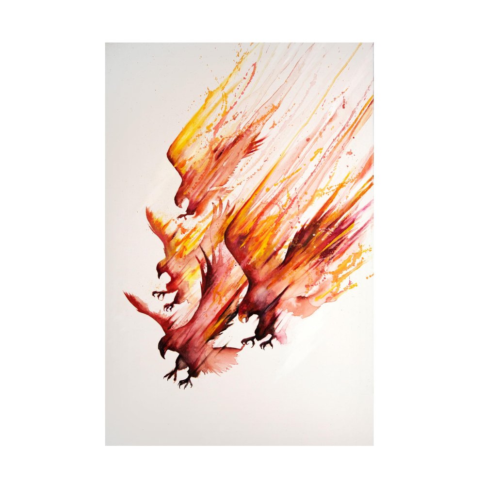 Trademark Fine Art Canvas Wall Art - Marc Allante 'Eumenides' Wall Art for Living Room, Bedroom, or Office Dcor
