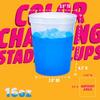 16oz Color Changing Stadium Cups with Custom One-Color Imprint for Parties & Events (Pink To Purple, 1000 Cups) view 4