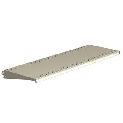 1 x 48 x 13 in. Powder Coated Platinum DL Style Shelf