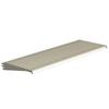 1 x 48 x 13 in. Powder Coated Platinum DL Style Shelf view 1