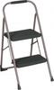 Cosco Two Step Big Step Folding Step Stool with Rubber Hand Grip view 1