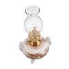 EXQUIMEUBLE Antique Style Tabletop Oil Lamp Indoor Outdoor Kerosene Lantern Pattern Aesthetic Home Decor and Cultural Collectible view 1