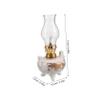EXQUIMEUBLE Antique Style Tabletop Oil Lamp Indoor Outdoor Kerosene Lantern Pattern Aesthetic Home Decor and Cultural Collectible view 2