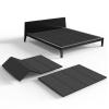 BBX-G 60x80''Folding Box Spring,Universal Sleep Sofa Support Bunkie Boards Plate with Anti Collapse Design view 1