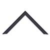 Frame My Mirror Black Full Length Mirror, 60" x 28" Dressing Room Mirror, Metal Frame, True Reflections Glass, Black Finish, Stanton Design, Lean Against Wall or Wall-Mounted, Made in USA view 3