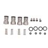 Ball Lock Keg Posts Stainless Steel 304 Gas Liquid Keg Post Poppet Spring with O Rings for Wine Syrup Kegs Home Brewing Set of 2 Gas and 2 Liquid Posts view 1