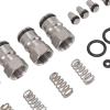 Ball Lock Keg Posts Stainless Steel 304 Gas Liquid Keg Post Poppet Spring with O Rings for Wine Syrup Kegs Home Brewing Set of 2 Gas and 2 Liquid Posts view 2