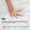 anwickjeff 10 Inch Full Mattresses in a Box, Memory Foam Hybrid Full Size Mattress with Extra Thick Comfort Layer for Pressure Relief, Supportive Foam & Breathable Fabric, Certipur-Us view 4