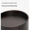 Compact Side Table with Drawer, Sleek Minimal Dresser for Bedside or Sofa Use in Contemporary Spaces view 4