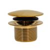 Westbrass D398R-18 1-1/2" NPSM Coarse Thread Mushroom Tip-Toe Bathtub Drain Stopper, Brushed Bronze view 4