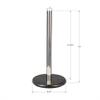 happimess Avery Paper Towel Holder 13", Chrome/Black Marble view 4
