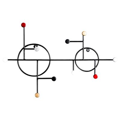 TEOYETTSF Nordic Bedroom Coat Hook Decoration Wall Hanging Fitting Room Dressing Room Wall Hanger(A-54.5x3.9x35cm)