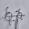 TEOYETTSF Nordic Bedroom Coat Hook Decoration Wall Hanging Fitting Room Dressing Room Wall Hanger(A-54.5x3.9x35cm) view 3