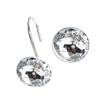 TEOYETTSF 12pcs Round Rolling Shower Curtain Hooks Acrylic Rhinestones Bath Bathroom Window Screen Drapery Rod Hanging Hook for Home(D) view 4
