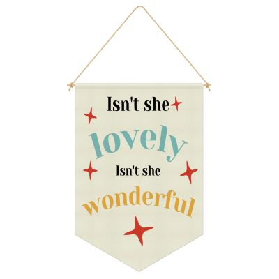 Affirmations Wall Hanging Art Hanging Pennant Flag Banner Positive Affirmations Wall Decor for Kids Bedroom Bathroom Girls Room Walls Art Decor for Nursery Kids Toddler Room Playroom