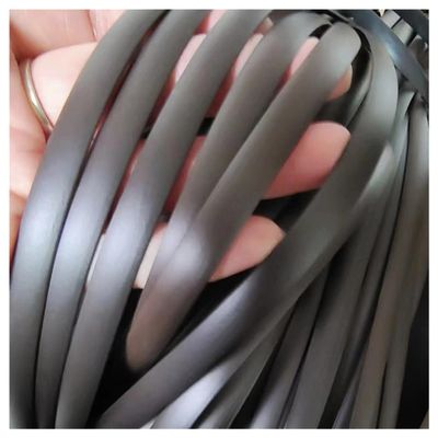 Queenbox 8mm 196.8ft Flat Plastic Rattan Basket, Faux Wicker Repair Material for DIY Weaving Patio Furniture Sofa Chair Table, P01