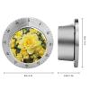 Yellow Rose Mechanical Kitchen Timer Manual 60 Minute Wind Up Timer, Loud Timers for Hard of Hearing, No Batteries Required, Countdown Timers for Cooking Classroom Gym Home view 2