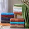 SUPERIOR Eco-Friendly Cotton Lightweight Bath Sheets, for Bathroom, Shower, Pool, Quick Dry Home Essentials, Sustainable Towels, 2 Pack Oversized Towels, Includes 2 Bath Sheets, 34" x 68", Cranberry view 4