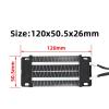 220V 200W Insulated Thermostatic incubator parts PTC ceramic air heater Electric heater 76A2 120x50mm view 2