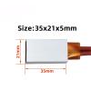 12V~220V Constant Temperature Ceramic PTC Heating Sheet Aluminum Shell Heating Plate Electric Heater Accessories 35 * 21(36V - 220 degrees) view 3