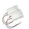 2Pcs 12V~220V Thermostatic Ceramic PTC Heating Plate Assemble LED Lamp Beads Heater Element Desoldering Station 77x62mm(220V - 250 degrees) view 1
